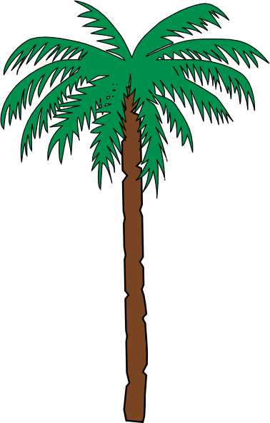 Palm Tree Clip Art at Clker com vector clip art online 